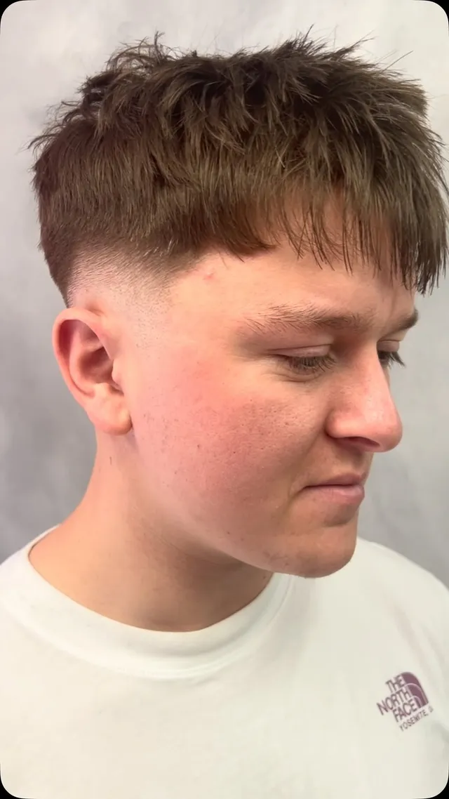 A textured crop, tidied and styled